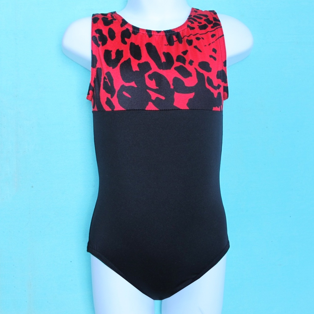 NWT Gymnastics leotard Girls sz 8 Bounce Brand